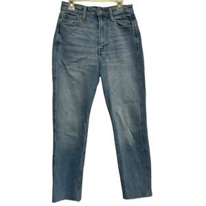 Hollister Ultra High Rise Mom Jean Raw Hem